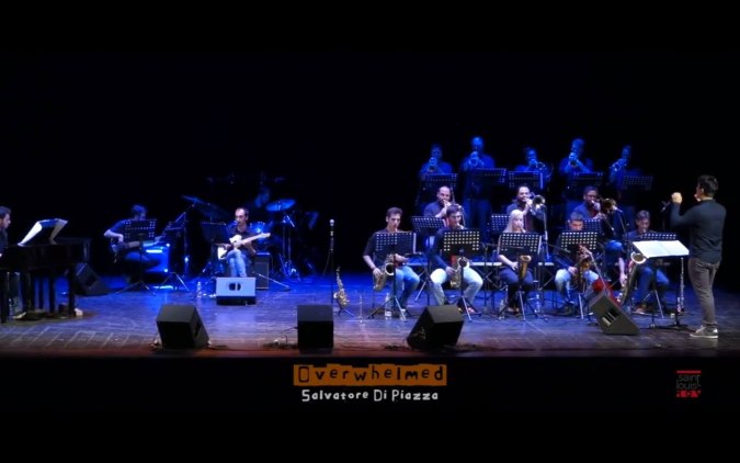 Live con Saint Louis Big Band @ Teatro Eliseo Roma (Conductor&Arranger)